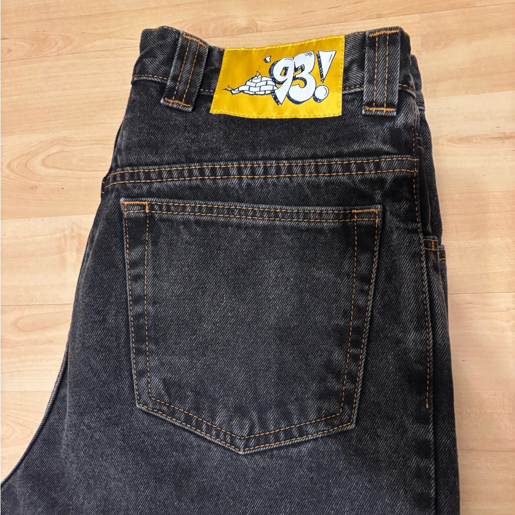 Polar Skate Co 93! Denim Washed Black